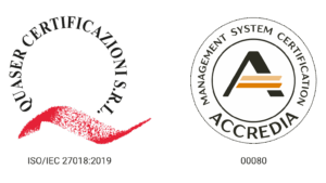 Logo Quaser Accredia ISO 27018:2019