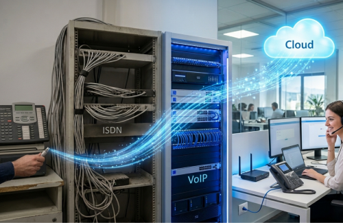 Passaggio da linee ISDN a VoIP in Cloud